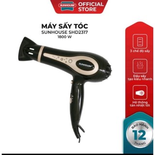 |CHÍNH HÃNG| Máy sấy tóc SUNHOUSE SHD2317( bảo hành chính hãng an toàn tiết kiệm)