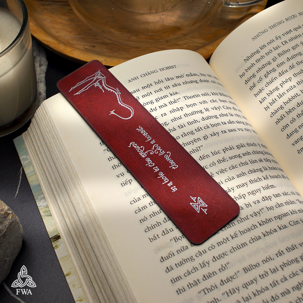 Bookmark FWA Chúa Nhẫn chất liệu da