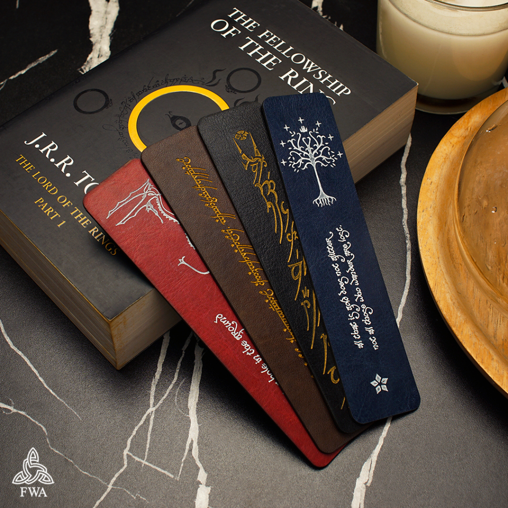 Bookmark FWA Chúa Nhẫn chất liệu da