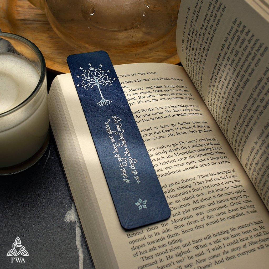 Bookmark FWA Chúa Nhẫn chất liệu da