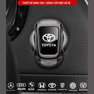 [Hàng Cao Cấp] Nắp Dán Bảo Vệ Nút Bấm Khởi Động Start/Stop Engine Cho Xe Hơi, Ô Tô Bằng Kim Loại Hình Iron Man Độc Đáo