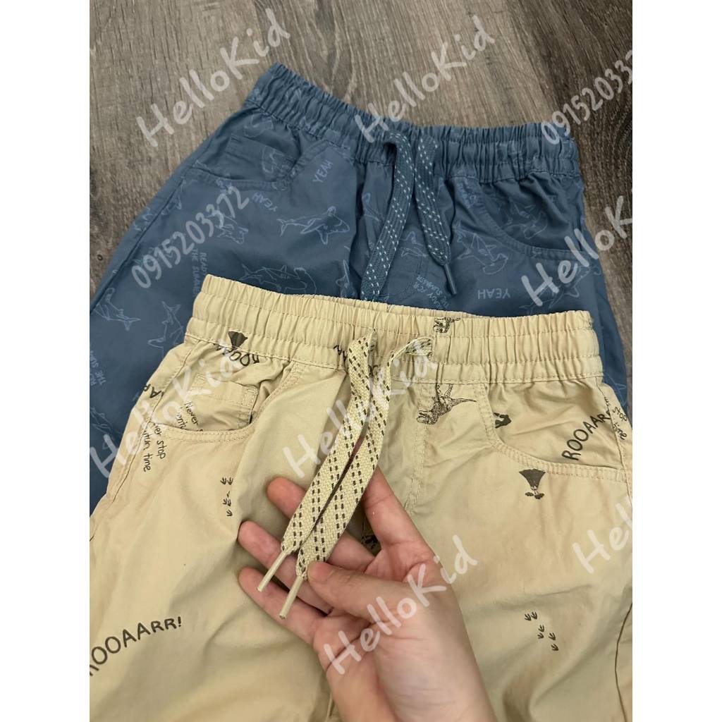 Quần jogger nhiều hình gzj cho bé