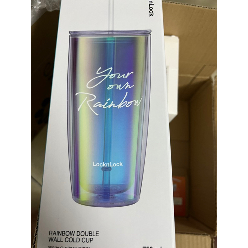 Ly nhựa locknL 2 lớp 7 màu