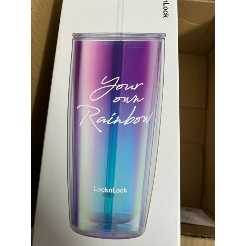 Ly nhựa locknL 2 lớp 7 màu