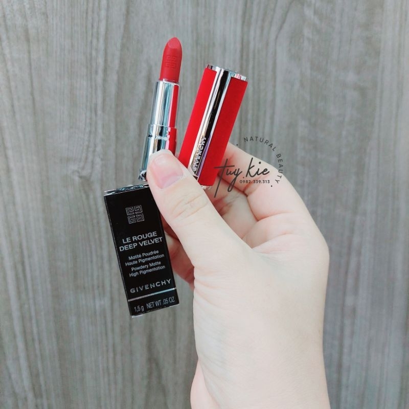 Son G Le Rouge Deep Velvet Màu 37 Rouge Graine