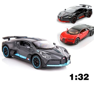 Mô hình xe Bugatti Chiron 2015 - Divo tỉ lệ 1:32 bằng kim loại có âm thanh