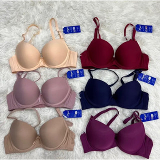 Áo ngực nữ đệm mỏng 1cm,có gọng-áo lót nữ trơn boya 2 móc cài sau hổ trợ nâng ngực,tạo khe
