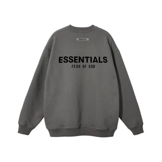 Áo sweater Essentinal 951 chính hãng khoác nỉ dài tay unisex, Áo swt Adidas nam nữ form rộng Latizia.vn