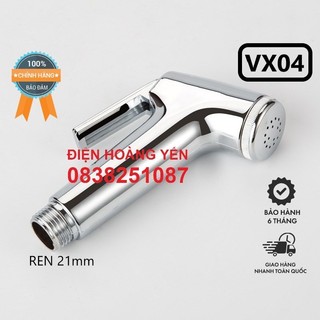 Đầu vòi xịt bồn cầu (toilet) mạ Crom