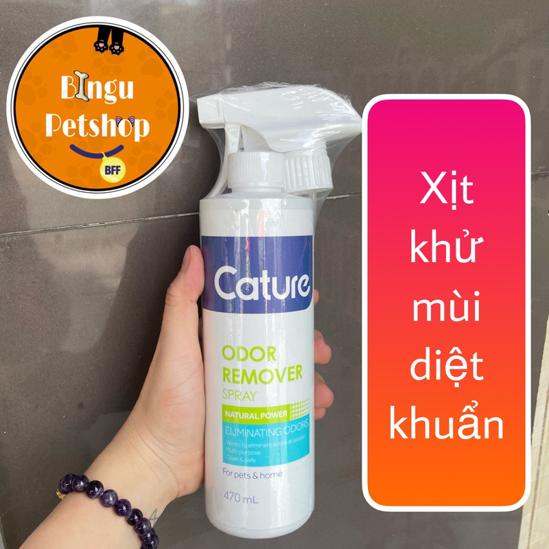 Xịt khử mùi Diệt Khuẩn Cature Odor Kill -anti bacteri