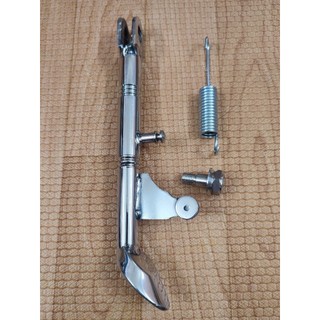 Chống nghiêng inox đặc xe dream / wave / cub / rs / alpha / ws inox đặc