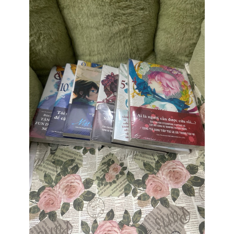 Hồi kí Vanitas seal TB k quà có obi