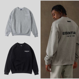 Áo sweater Essentinal nỉ bông siêu dày cao cấp, Áo swt Essentinal nam nữ form rộng chuẩn JERRY SHOP