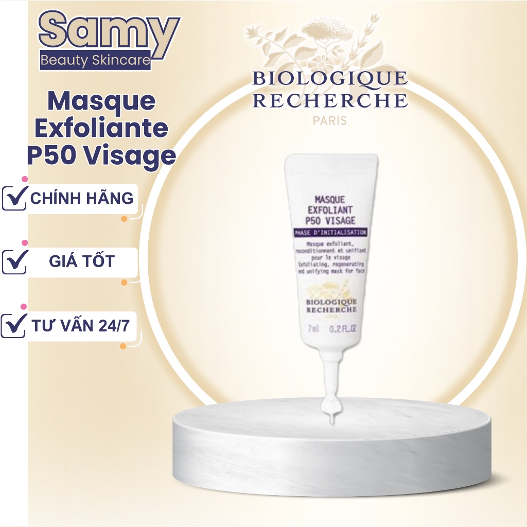 [Công ty | Peel P50 Visage] Peel Sinh Học Masque Exfoliante P50 Visage | Biologique Recherche BR