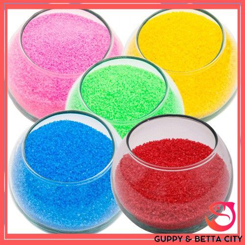 Cát màu trang trí bể thủy sinh || Cát trải nền bể cá, bể thủy sinh đẹp