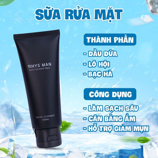 [Bộ Quà Tặng] - Combo tắm gội LỊCH LÃM Rhys Man