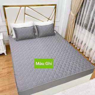 Ga trần bông phi lụa bo chun mềm mịn, ga trải giường sang trọng hàng loại 1