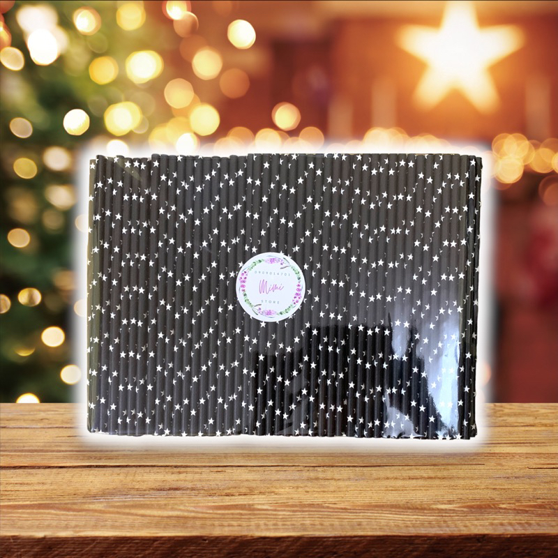 🎊🎉500 ỐNG HÚT GIẤY TRANG TRÍ ĐỦ MÀU XINH XẮN