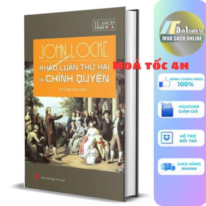 Sách - Khảo Luận Thứ Hai Về Chính Quyền (Bìa Cứng,Pace - Nhà Sách Anh Thành)