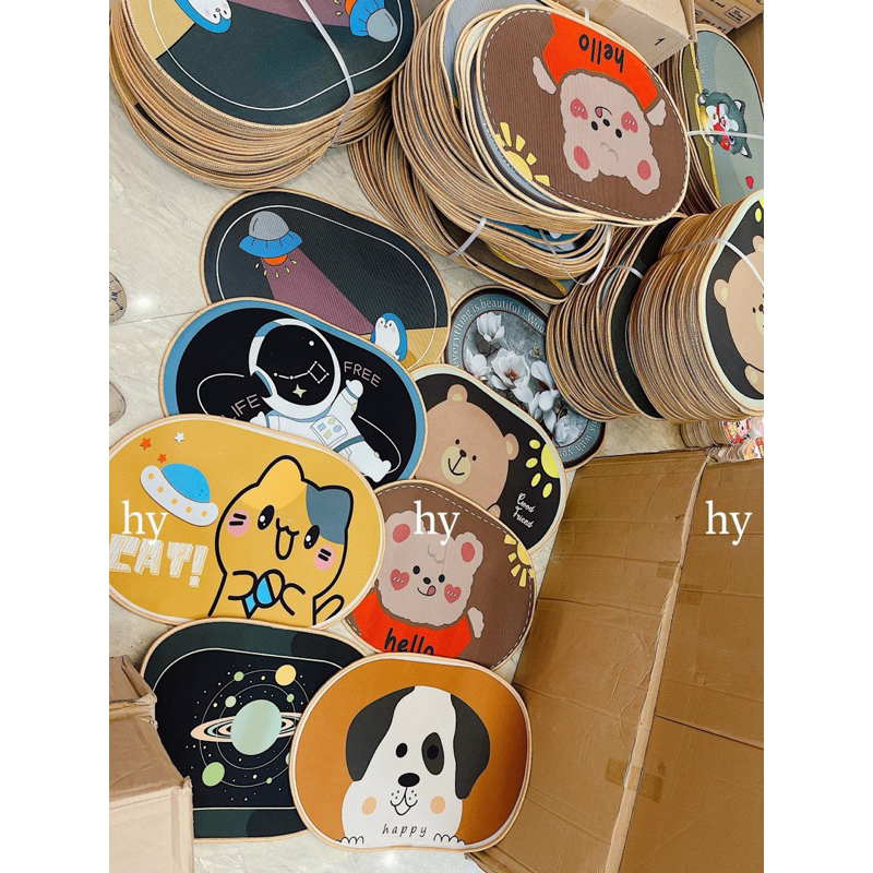 THẢM CHÂN 3D hình thú ngộ nghĩnh siêu đáng yêu