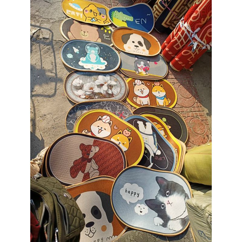 THẢM CHÂN 3D hình thú ngộ nghĩnh siêu đáng yêu