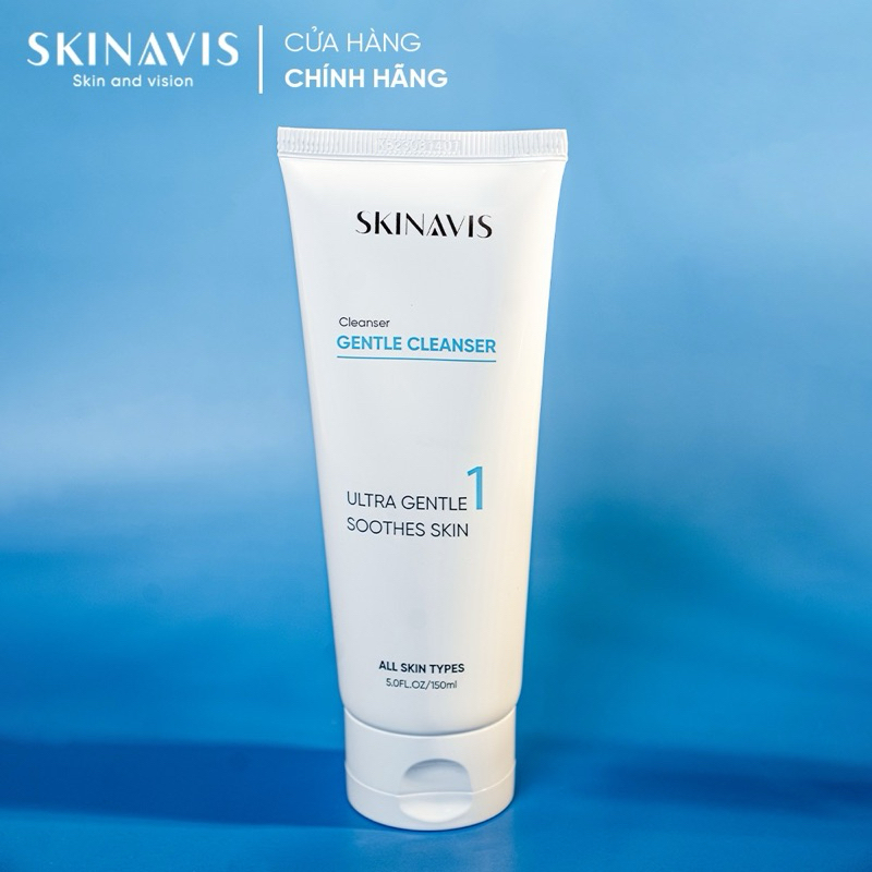 Sửa Rửa Mặt Skinavis & Fixderma Non Drying Cleanser - Làm sạch sâu dịu nhẹ cho da nhạy cảm 150ML-60G