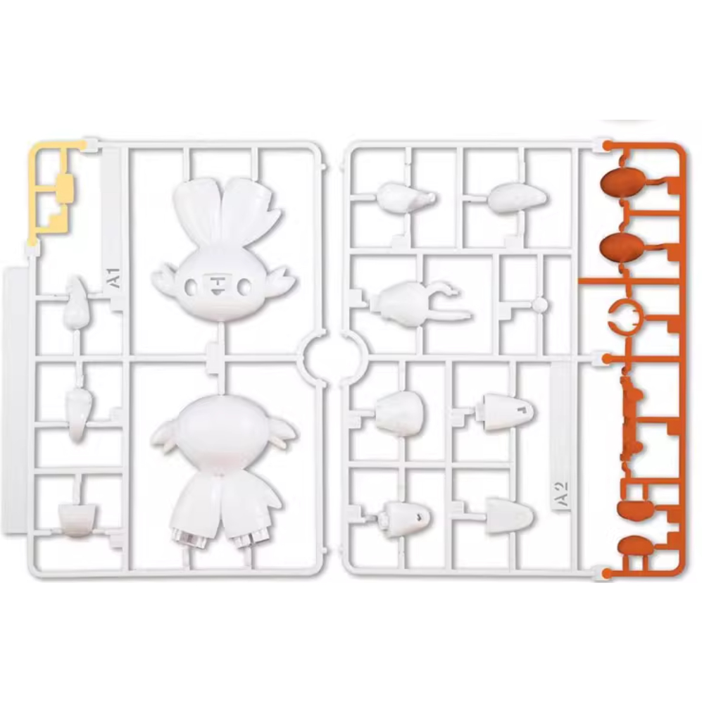 Mô Hình Lắp Ráp Pokemon SCORBUNNY Pokepla Collection Quick 05 Chính hãng Bandai