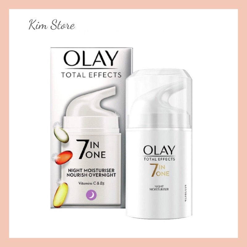 Kem Dưỡng Da OLay Total Effects 7in1 ngày và đêm 50ML