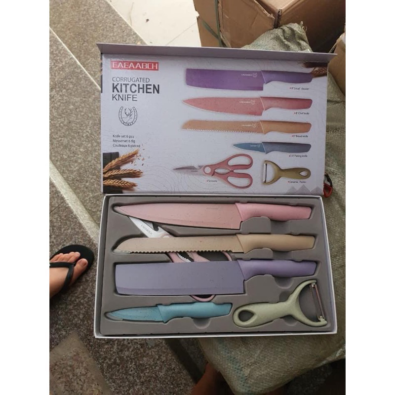 BỘ DAO LÚA MẠCH 6 MÓN KHÁNG KHUẨN