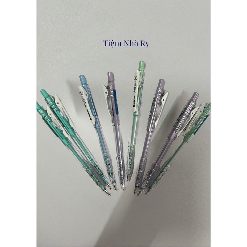 Vỉ 5 cây  Bút bi màu pastel PRO 027 Thiênn  Long TL-105