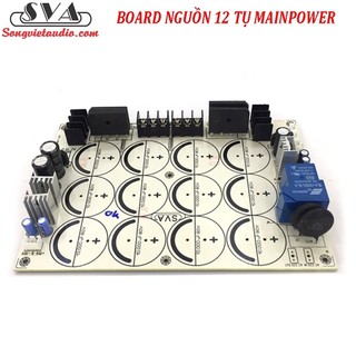 Mạch nguồn 12 tụ 2 kênh