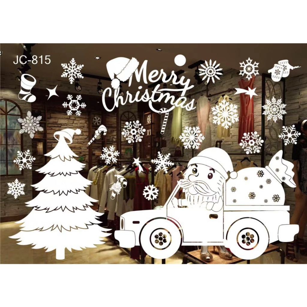 Giấy decal trang trí Noel