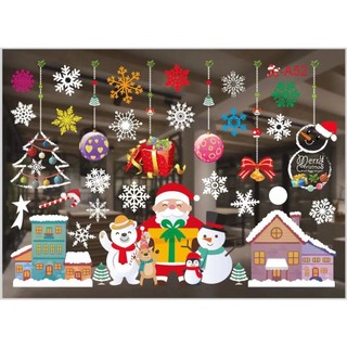 Giấy decal trang trí Noel