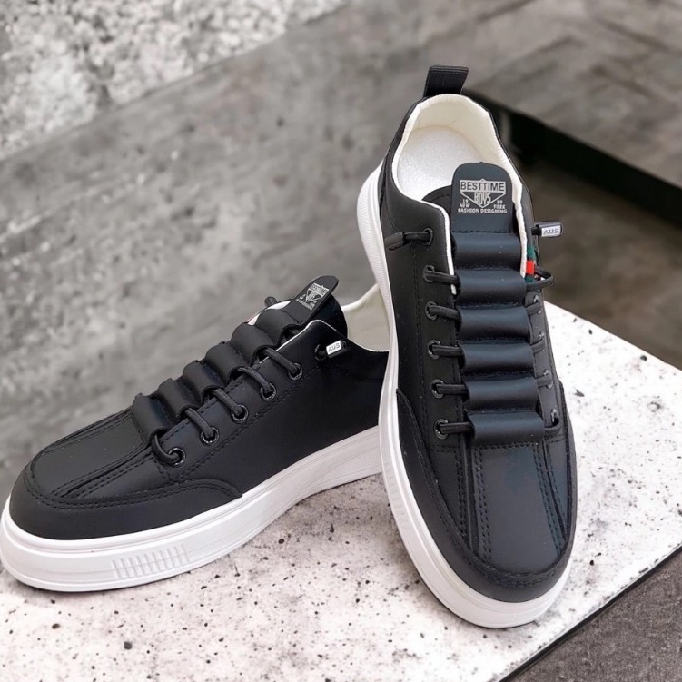 Giày Sneaker Nam.Giày Da Cao Cấp Hàn Quốc Mẫu Mới.2023.Ảnh Tự Chụp.G29