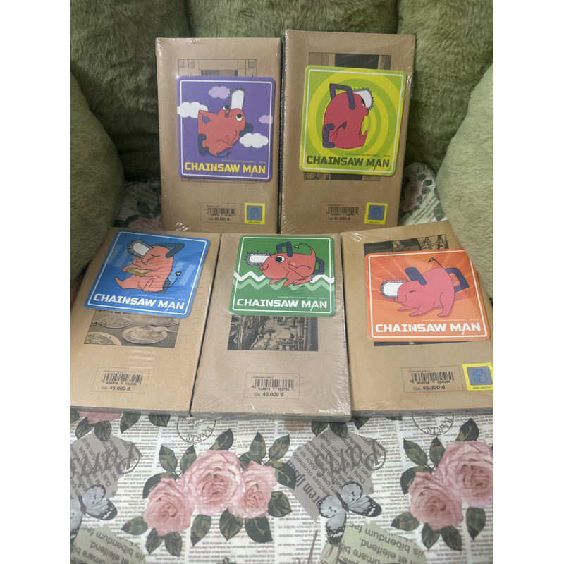 Chainsaw man seal kèm lót ly