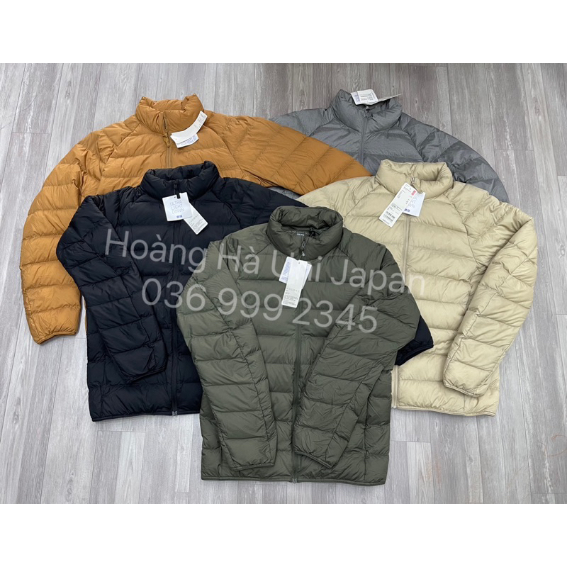 Áo phao lông vũ uniqlo xách tay