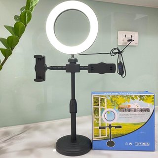 Đèn Livestream Để Bàn 2 Kẹp G40 Hỗ Trợ Livestream Quay Video, Giá Đỡ Điện Thoại Xoay 360 Độ -  HOLOCOM
