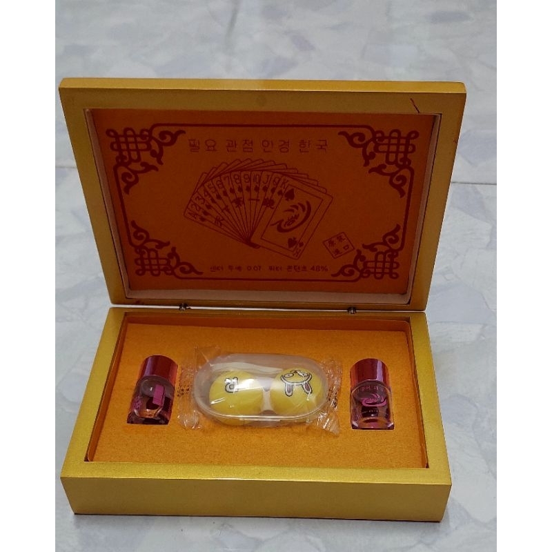 Kính áp tròng nhìn xuyên bài cao cấp hàn quốc siêu mỏng