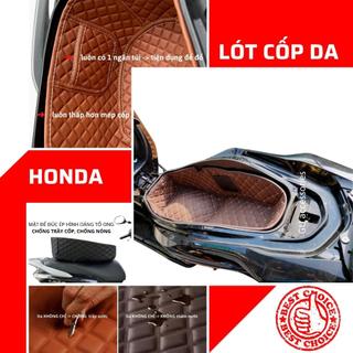 Lót cốp xe máy HONDA PCX 160 chất liệu da cao cấp chống nóng chống trầy cốp chống thấm nước thiết kế có túi tiện dụng GU