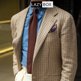 Knit tie cà vạt len caravat cho nam phụ kiện mặc suit, vest, hội họp