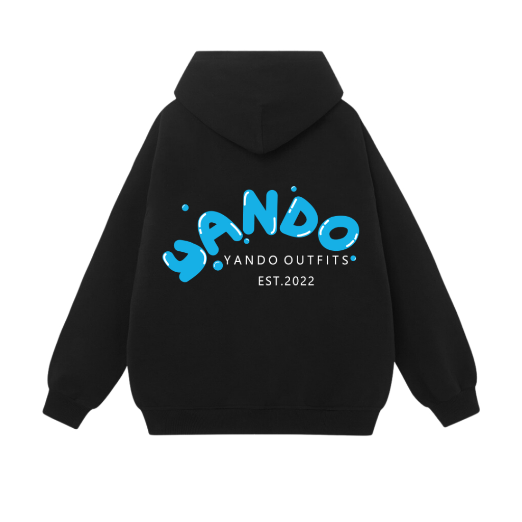 Áo Hoodie Form Rộng Unisex YANDO OUTFITS N57 Losto Nỉ Cotton French Terry 350GSM Local Brand