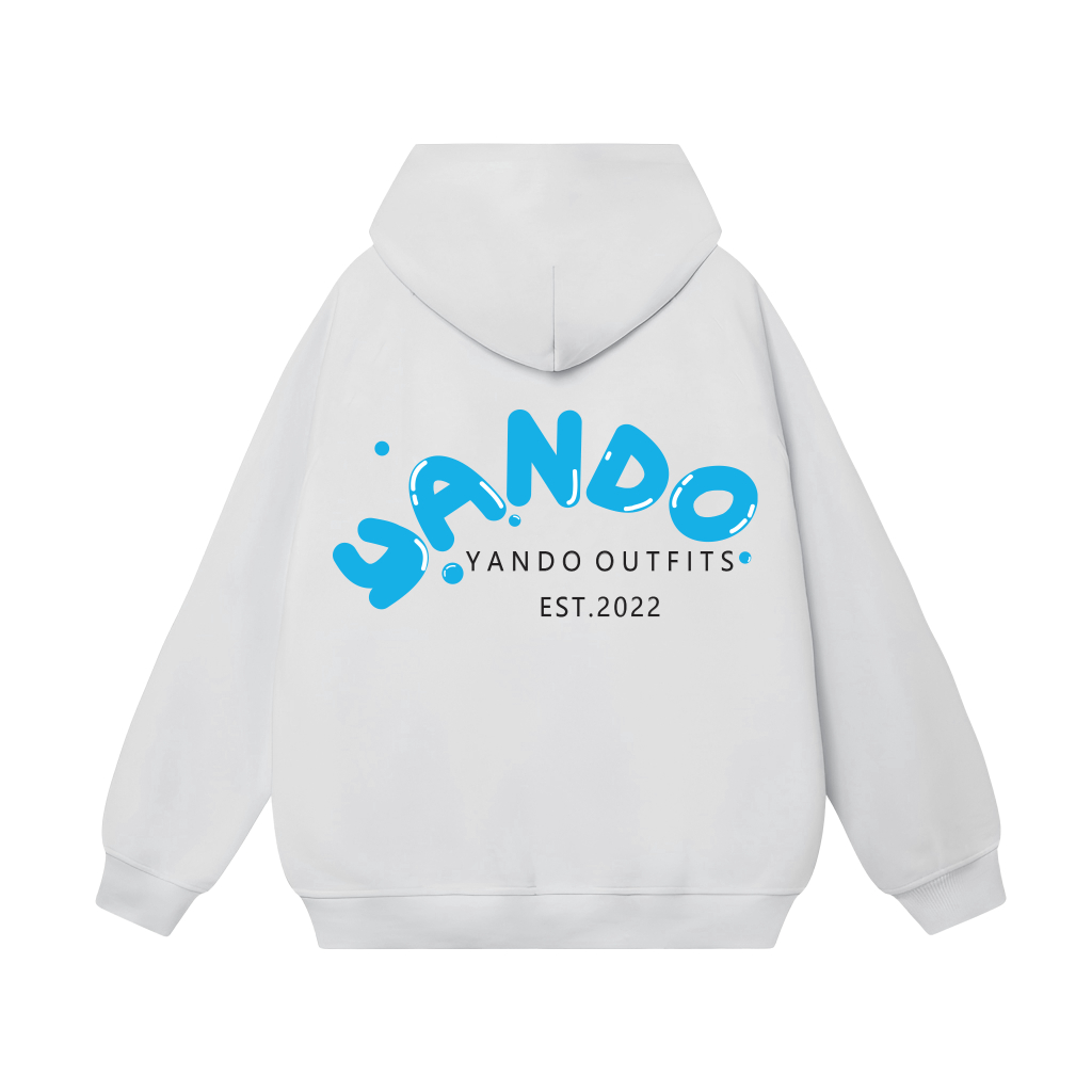 Áo Hoodie Form Rộng Unisex YANDO OUTFITS N57 Losto Nỉ Cotton French Terry 350GSM Local Brand