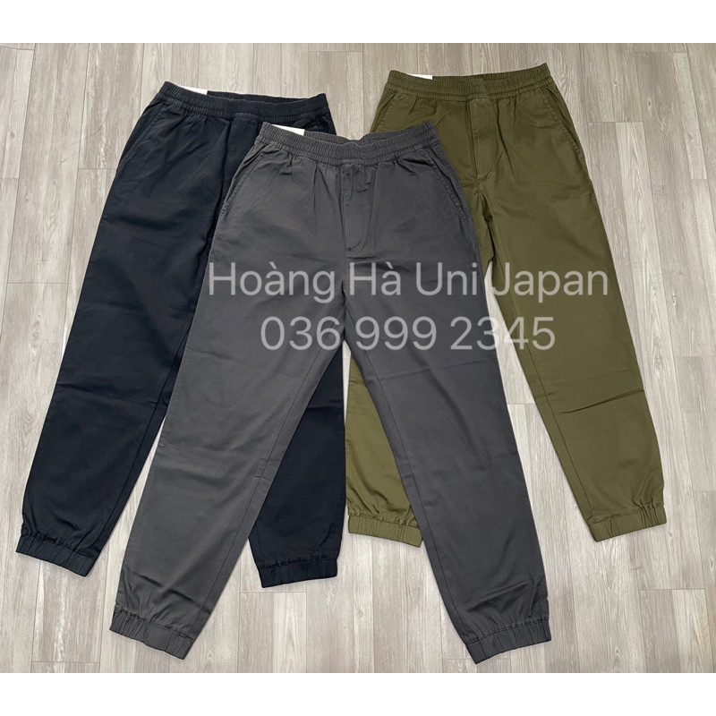 Quần joger kaki cotton chính hãng