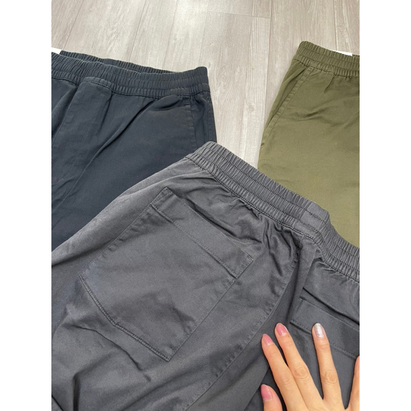 Quần joger kaki cotton chính hãng