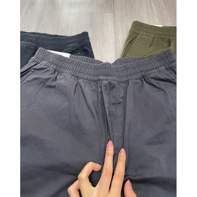 Quần joger kaki cotton chính hãng