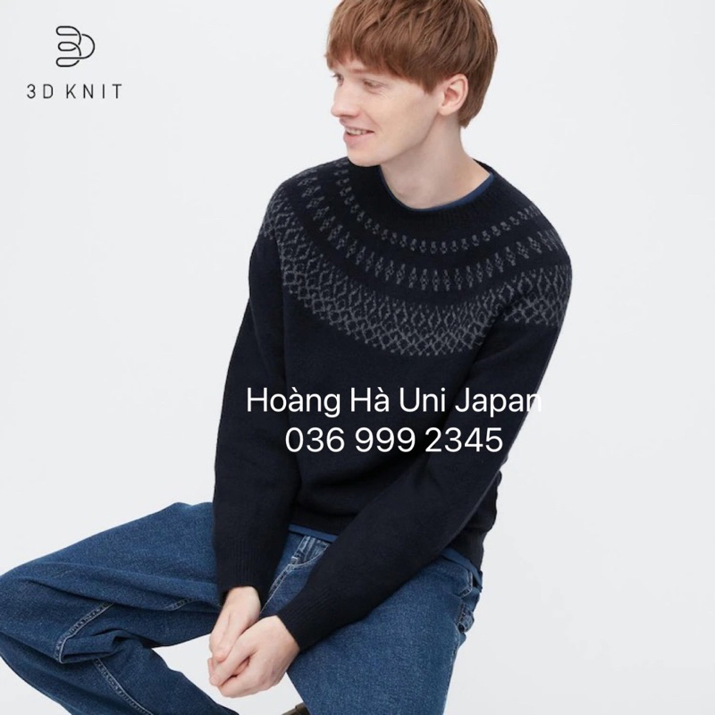 Áo len họa tiết