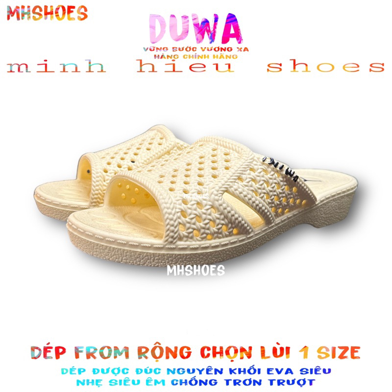 Dép Tổ Ong Duwa Siêu Nhẹ Đúc Liền Khối Siêu Êm Siêu Mềm