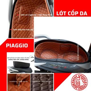 (Có Logo PIAGGIO) Lót cốp chống nóng xe máy PIAGGIO Vespa GTS LX Medley S125 Sprint Liberty Primavera ET8 GTV có túi GU