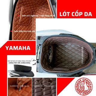 Lót cốp chống nóng chống sốc chống thấm nước dành cho xe máy YAMAHA Janus thiết kế da cao cấp có may túi tiện dụng GU