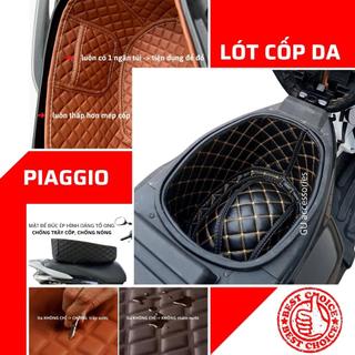 Lót cốp xe máy PIAGGIO VESPA LX ET8 S125 chất liệu da cao cấp chống nóng chống trầy xước thiết kế có túi tiện dụng GU